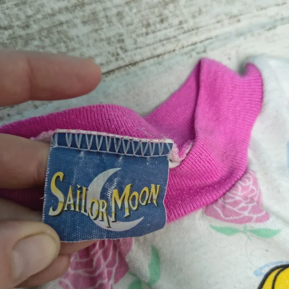 Sailor Moon Vintage Girls Night Dress - Picture 3 of 6